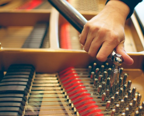 Afinación de piano